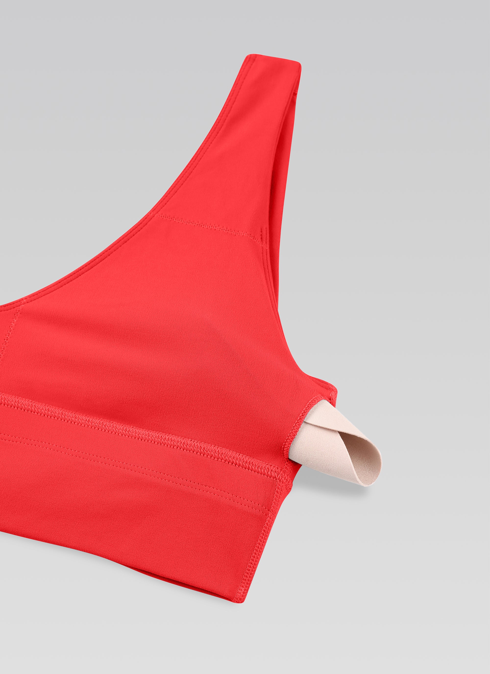 Butterluxe Deep V Neck Longline Sports Bra - Image 47