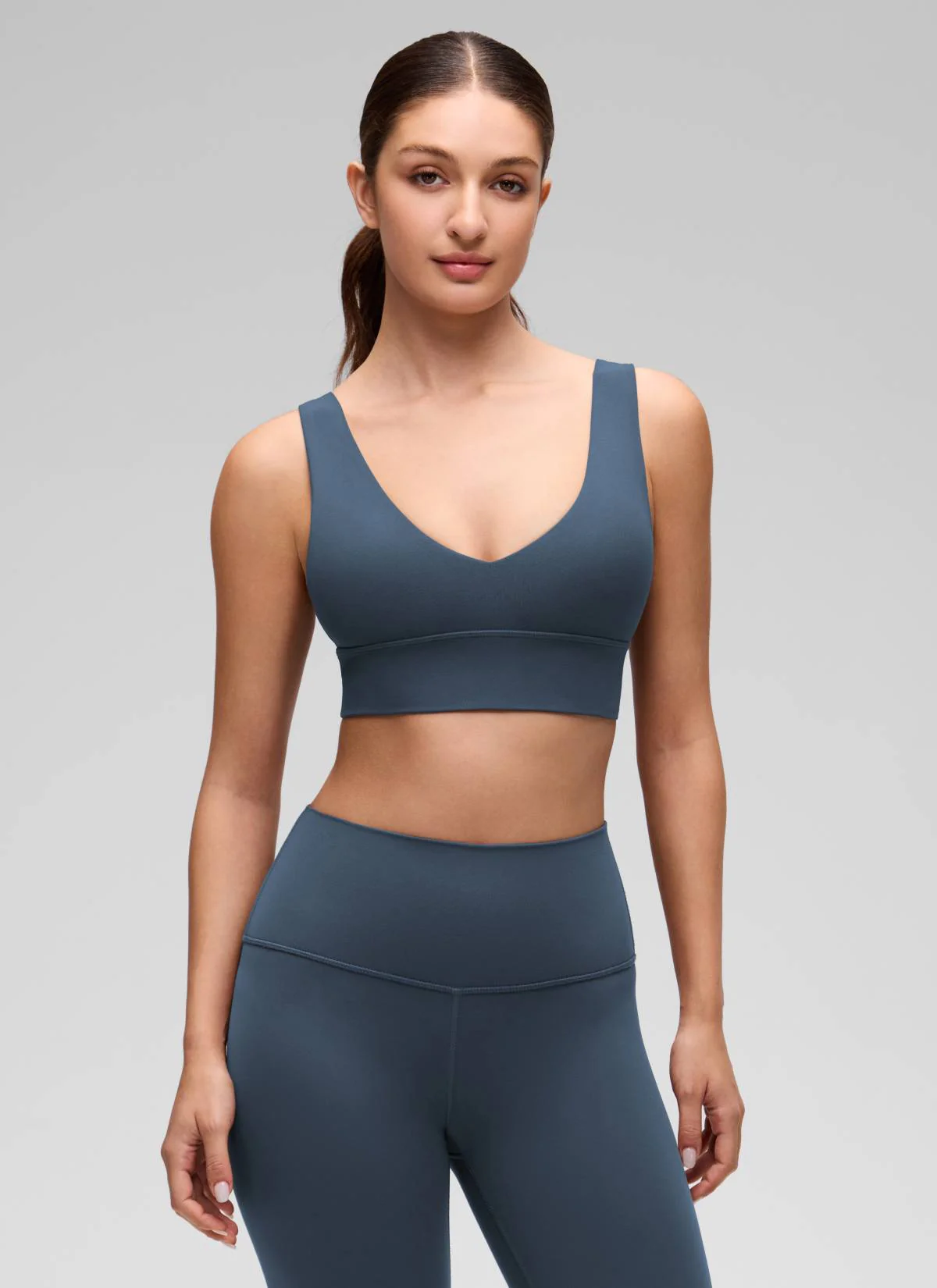 Butterluxe Deep V Neck Longline Sports Bra - Image 7