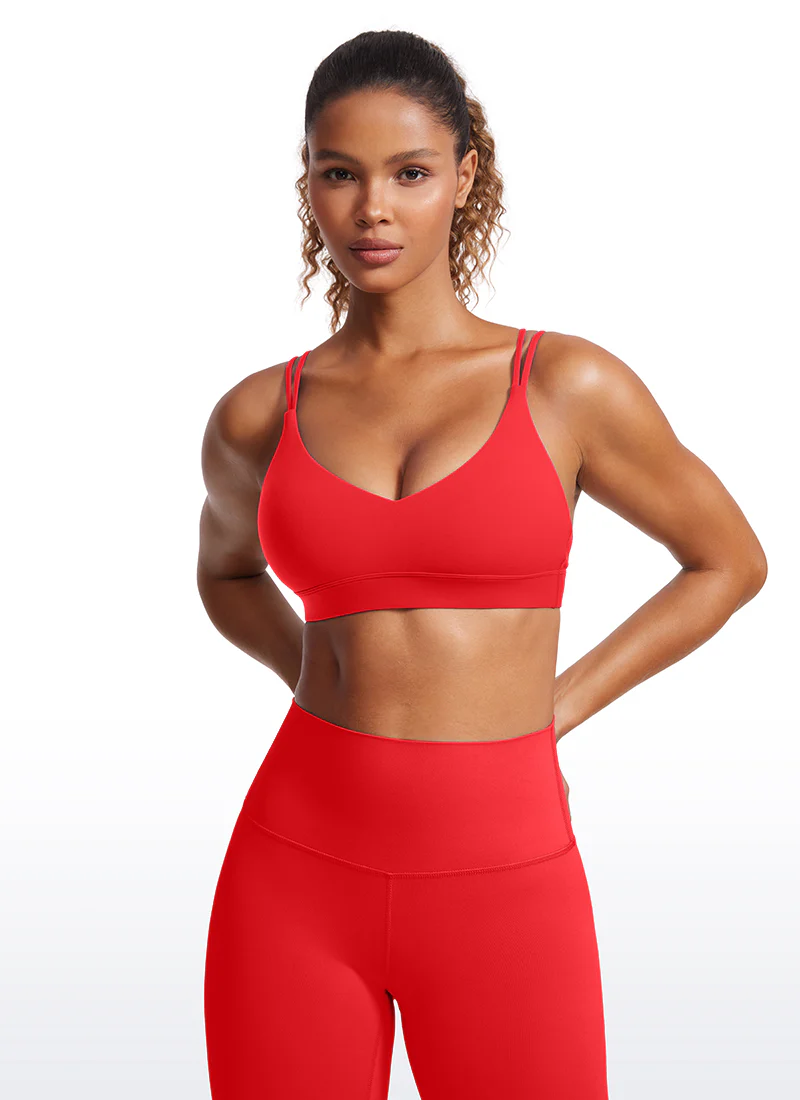Butterluxe V Neck Strappy Back Bra - Image 11