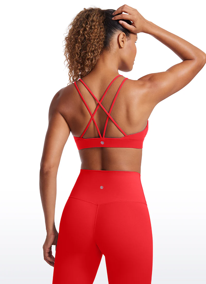 Butterluxe V Neck Strappy Back Bra - Image 12