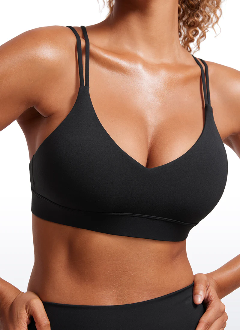 Butterluxe V Neck Strappy Back Bra - Image 4