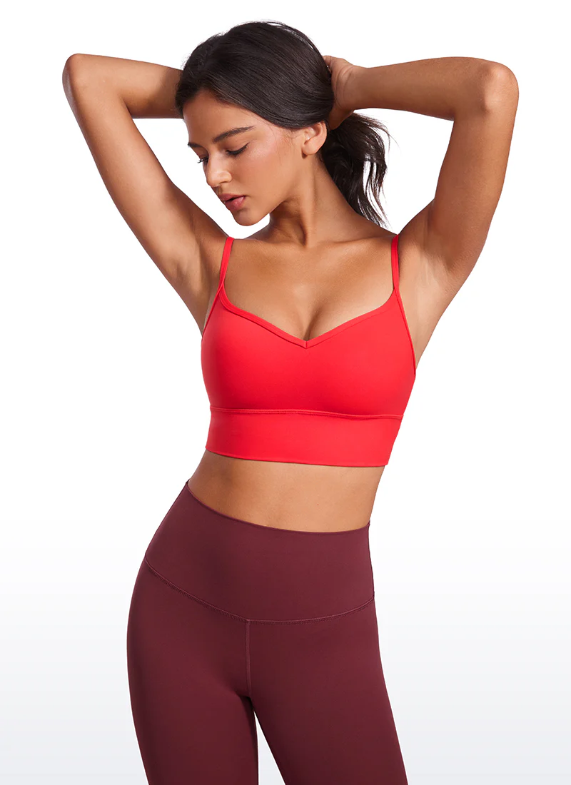 Butterluxe Longline Spaghetti Strap Bra - Image 12