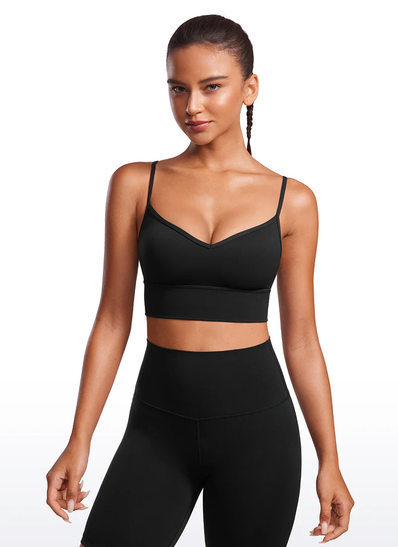Butterluxe Longline Spaghetti Strap Bra - Image 5
