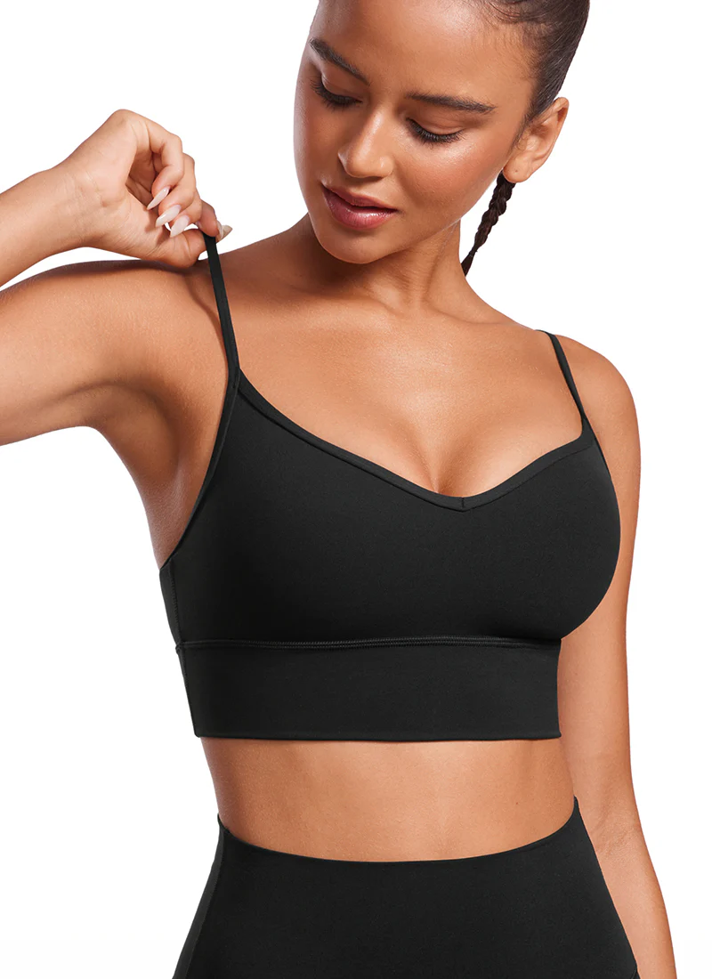 Butterluxe Longline Spaghetti Strap Bra - Image 8