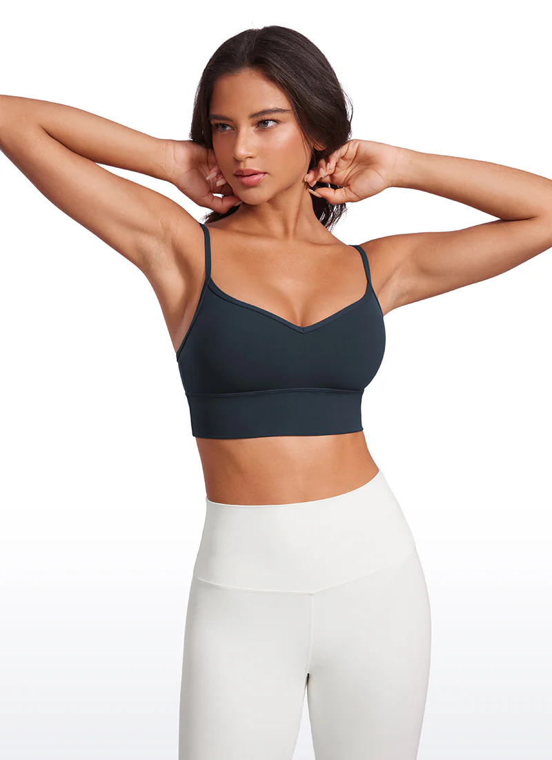 Butterluxe Longline Spaghetti Strap Bra - Image 9