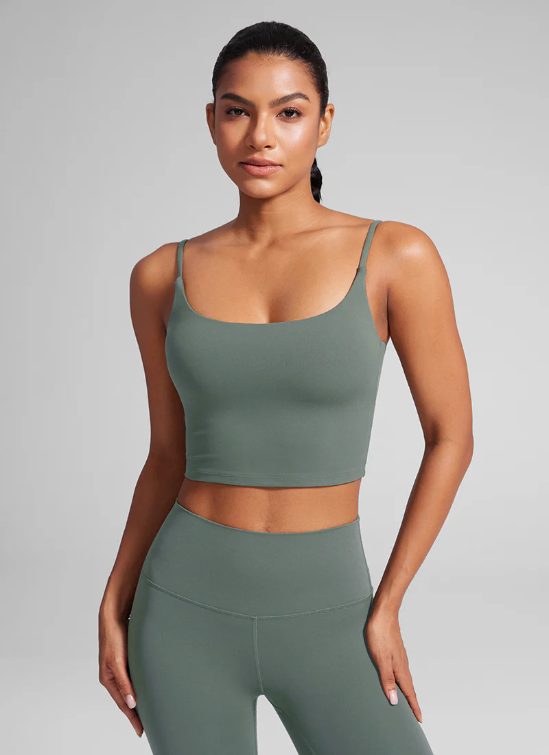 Butterlift® Built in Bra Cropped Tank - Image 21