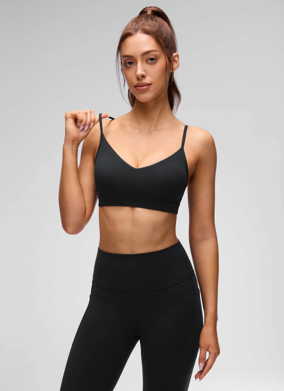 Butterluxe V Neck Spaghetti Strap Bra - Image 15