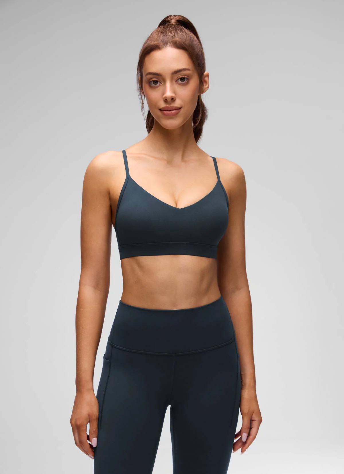 Butterluxe V Neck Spaghetti Strap Bra - Image 26