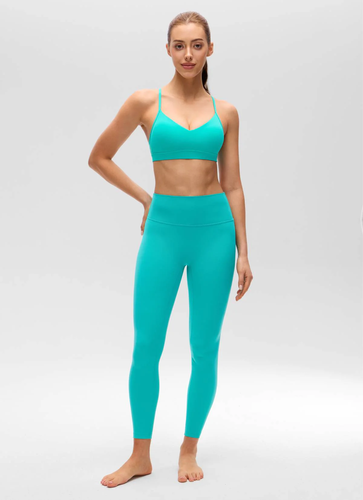 Butterluxe V Neck Spaghetti Strap Bra - Image 3