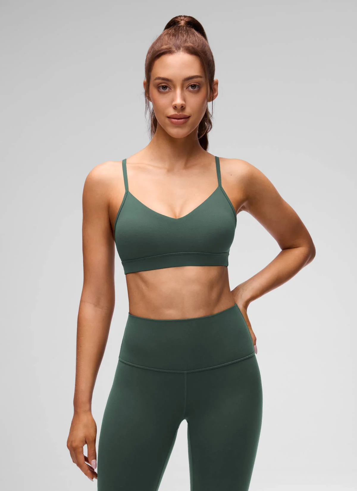 Butterluxe V Neck Spaghetti Strap Bra - Image 46