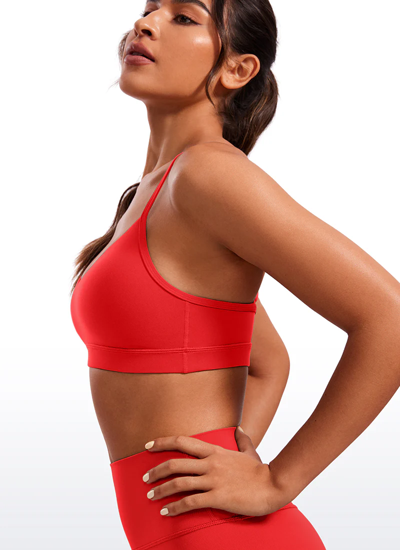 Butterluxe V Neck Spaghetti Strap Bra - Image 55