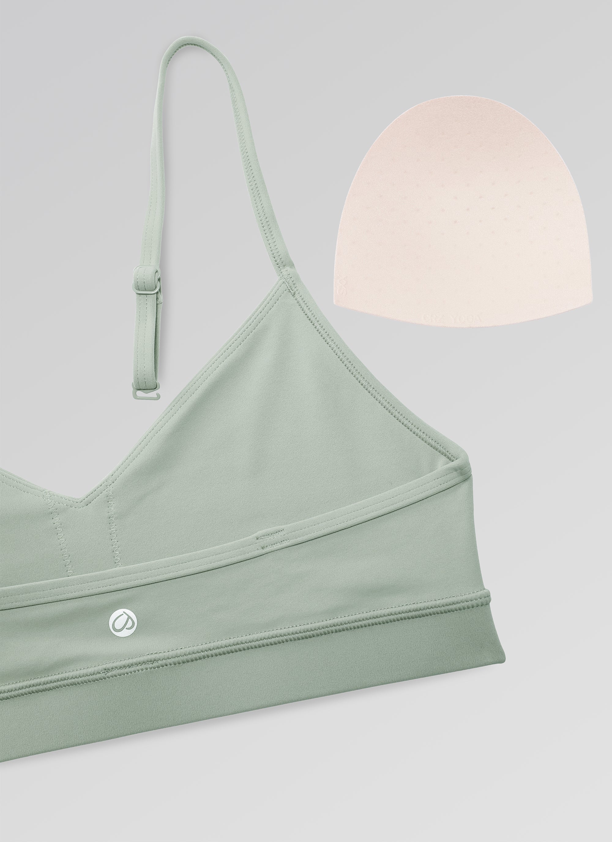 Butterluxe V Neck Spaghetti Strap Bra - Image 12