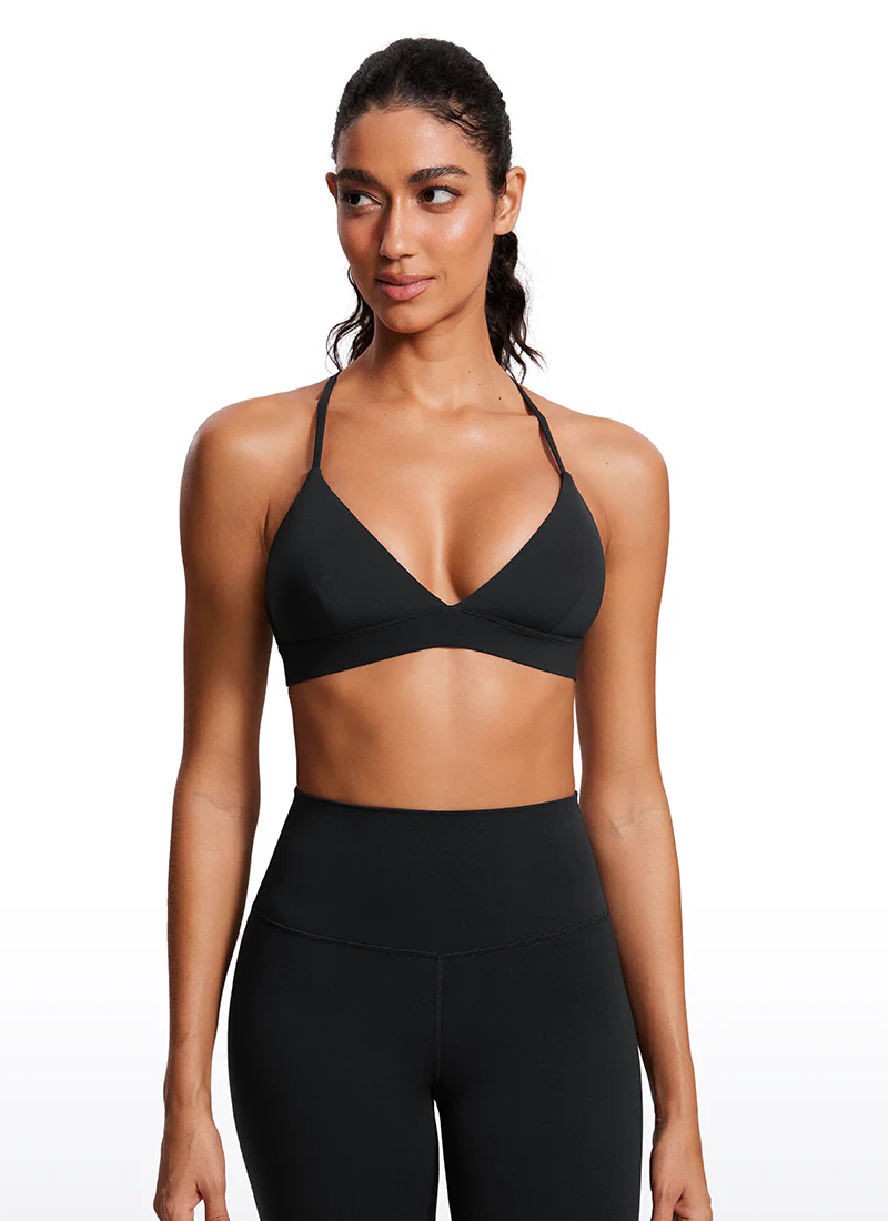 Nakedfeel Double Lined Triangle Strappy Sports Bra - Image 11