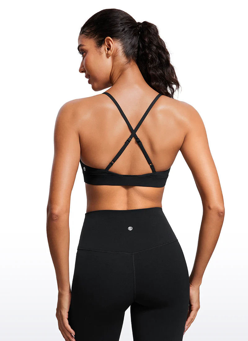 Nakedfeel Double Lined Triangle Strappy Sports Bra - Image 12
