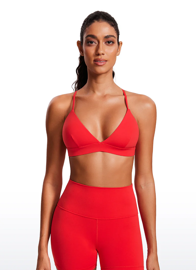Nakedfeel Double Lined Triangle Strappy Sports Bra - Image 16