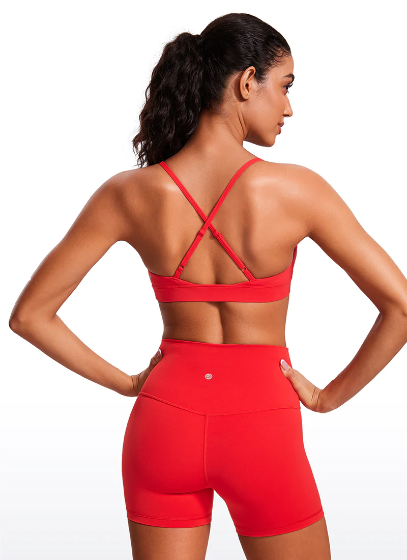 Nakedfeel Double Lined Triangle Strappy Sports Bra - Image 17
