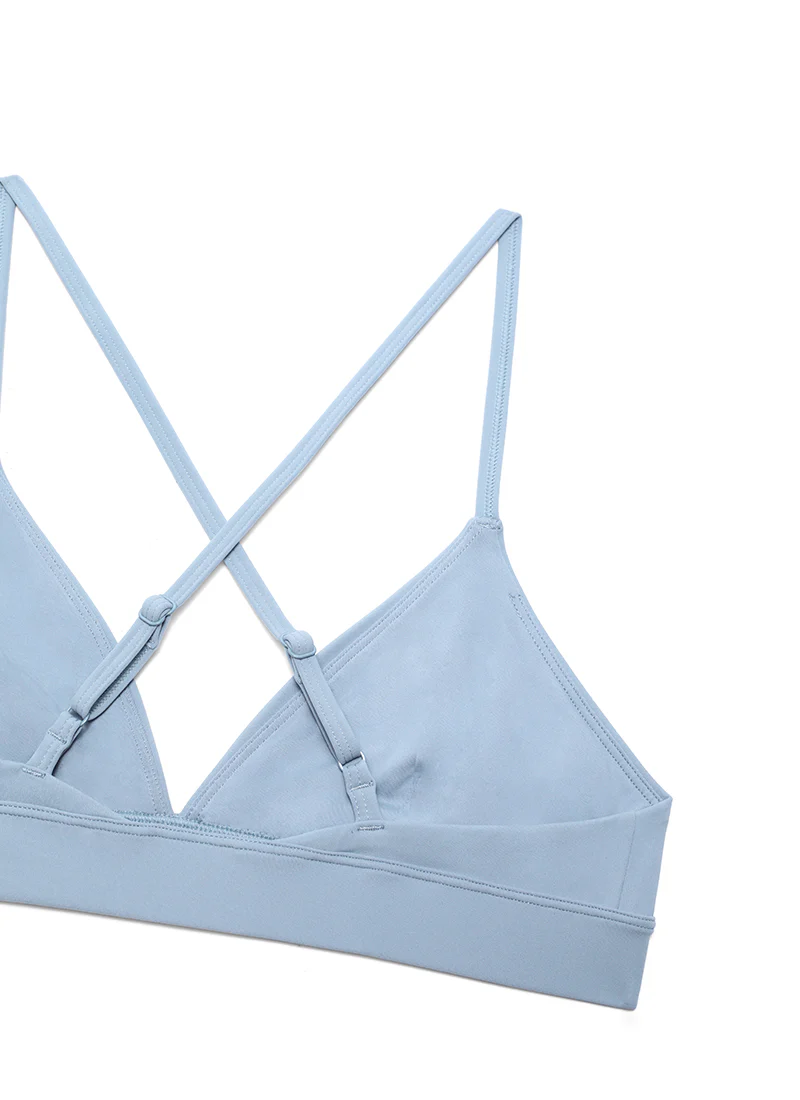 Nakedfeel Double Lined Triangle Strappy Sports Bra - Image 5
