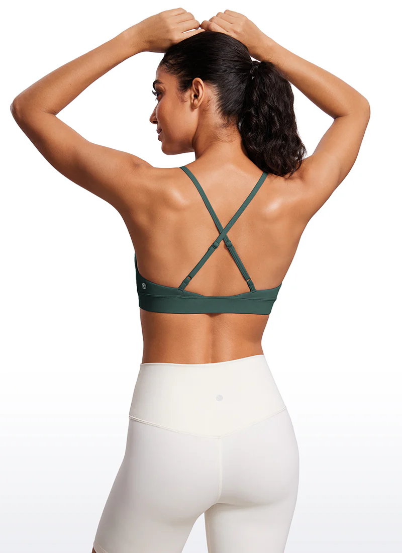 Nakedfeel Double Lined Triangle Strappy Sports Bra - Image 7