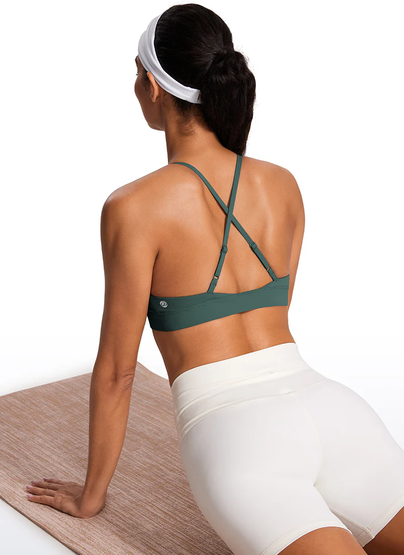 Nakedfeel Double Lined Triangle Strappy Sports Bra - Image 9