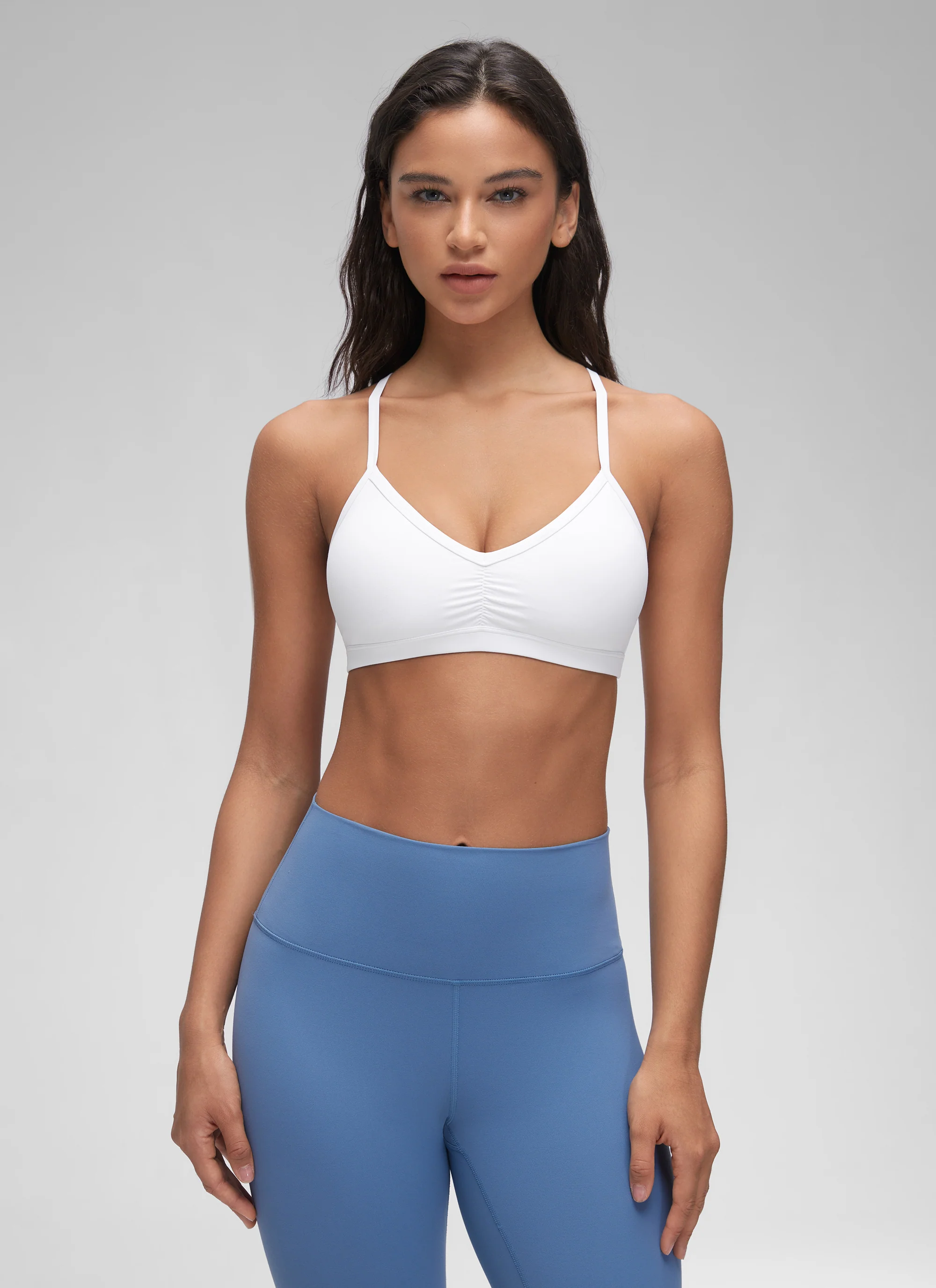 Butterluxe Sports Ruched V Neck Bra - Image 13