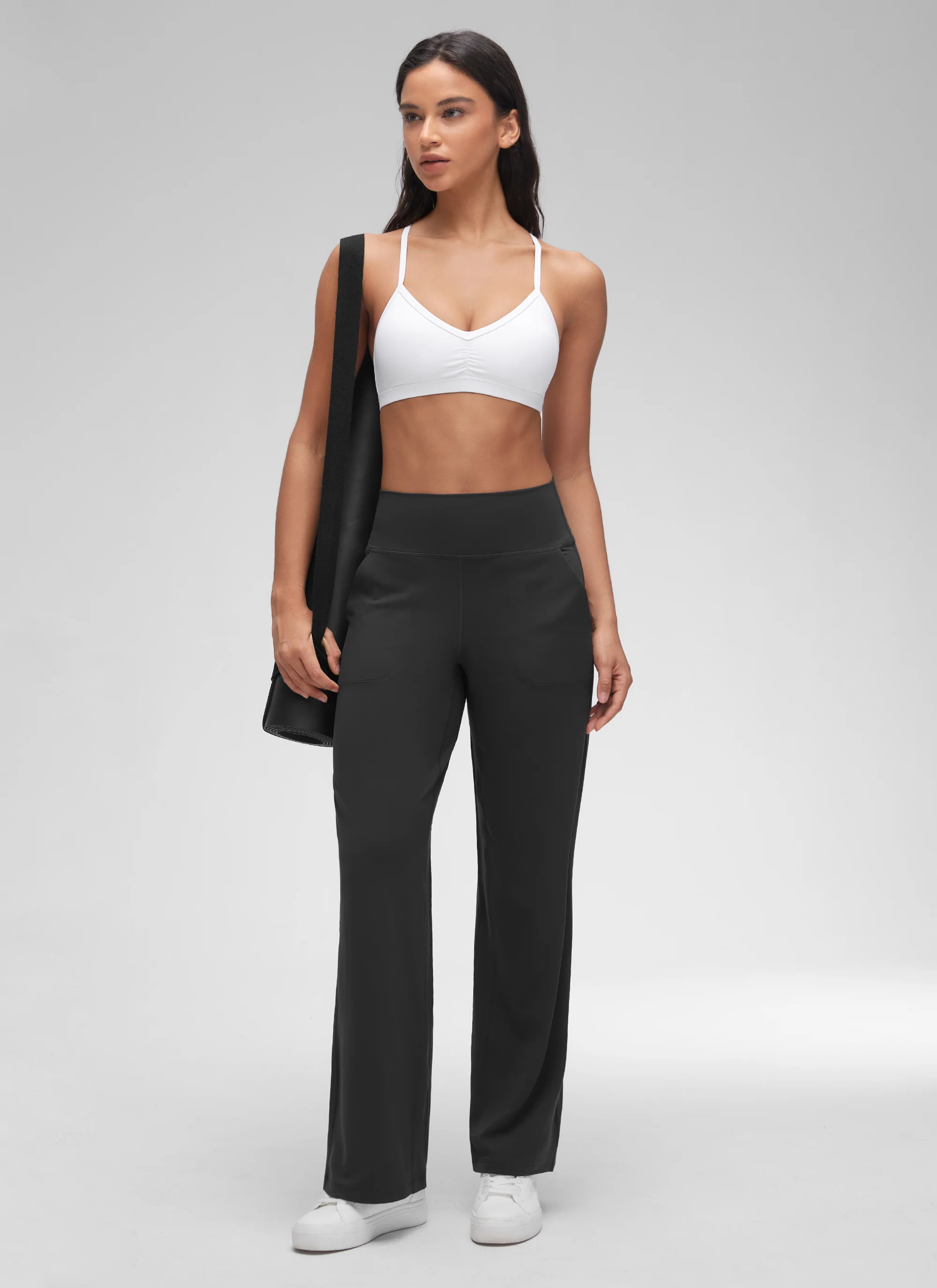 Butterluxe Sports Ruched V Neck Bra - Image 15