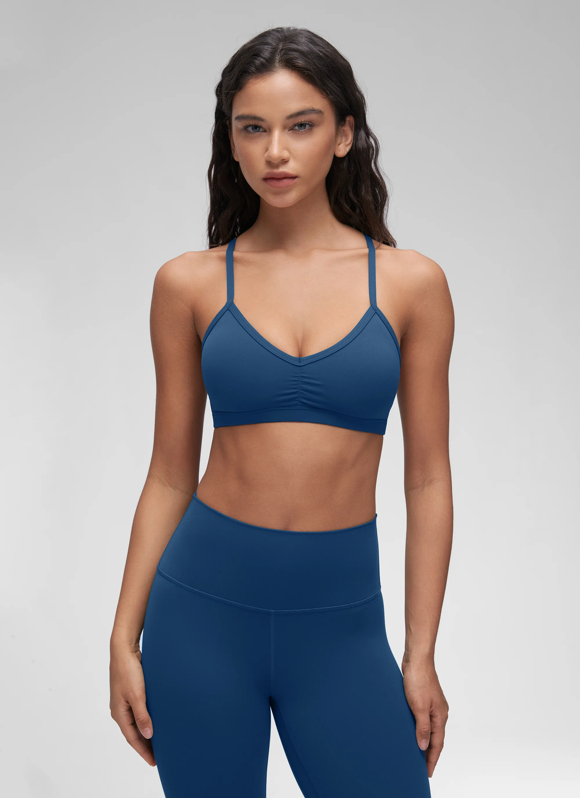 Butterluxe Sports Ruched V Neck Bra - Image 18