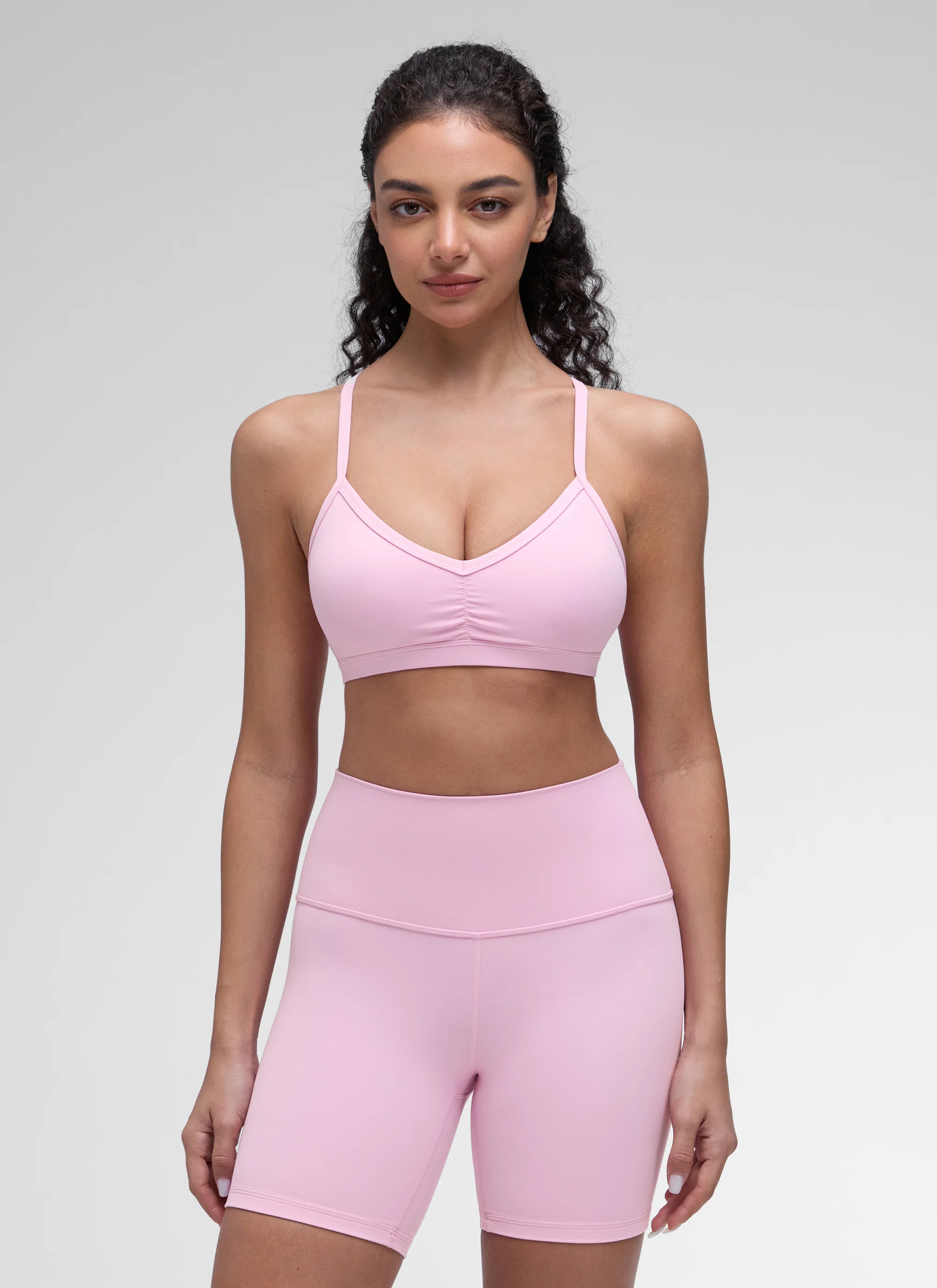 Butterluxe Sports Ruched V Neck Bra - Image 28