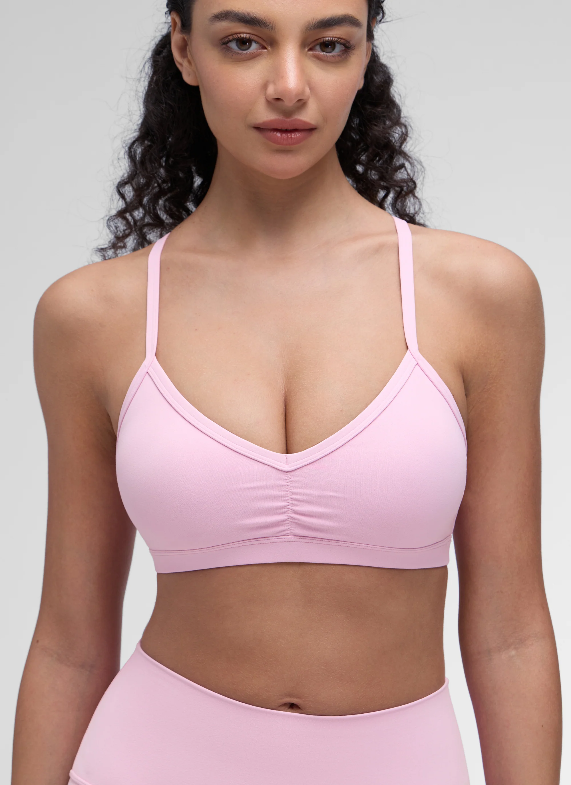 Butterluxe Sports Ruched V Neck Bra - Image 31