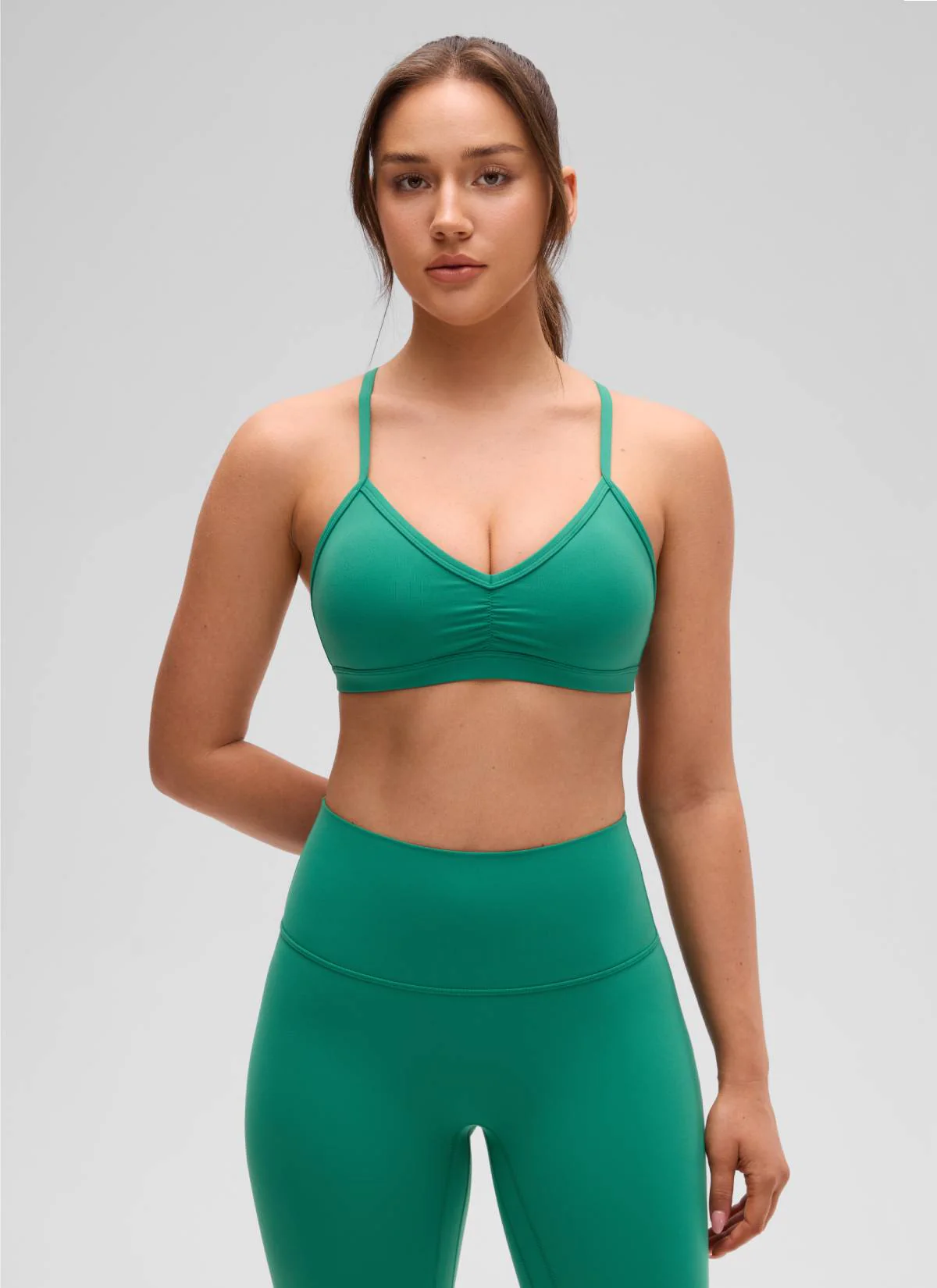 Butterluxe Sports Ruched V Neck Bra - Image 38