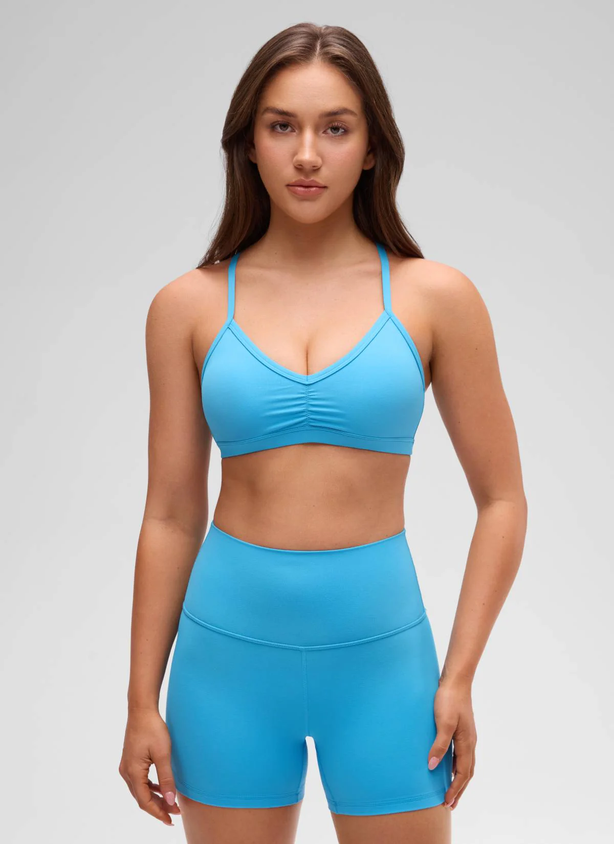 Butterluxe Sports Ruched V Neck Bra - Image 42