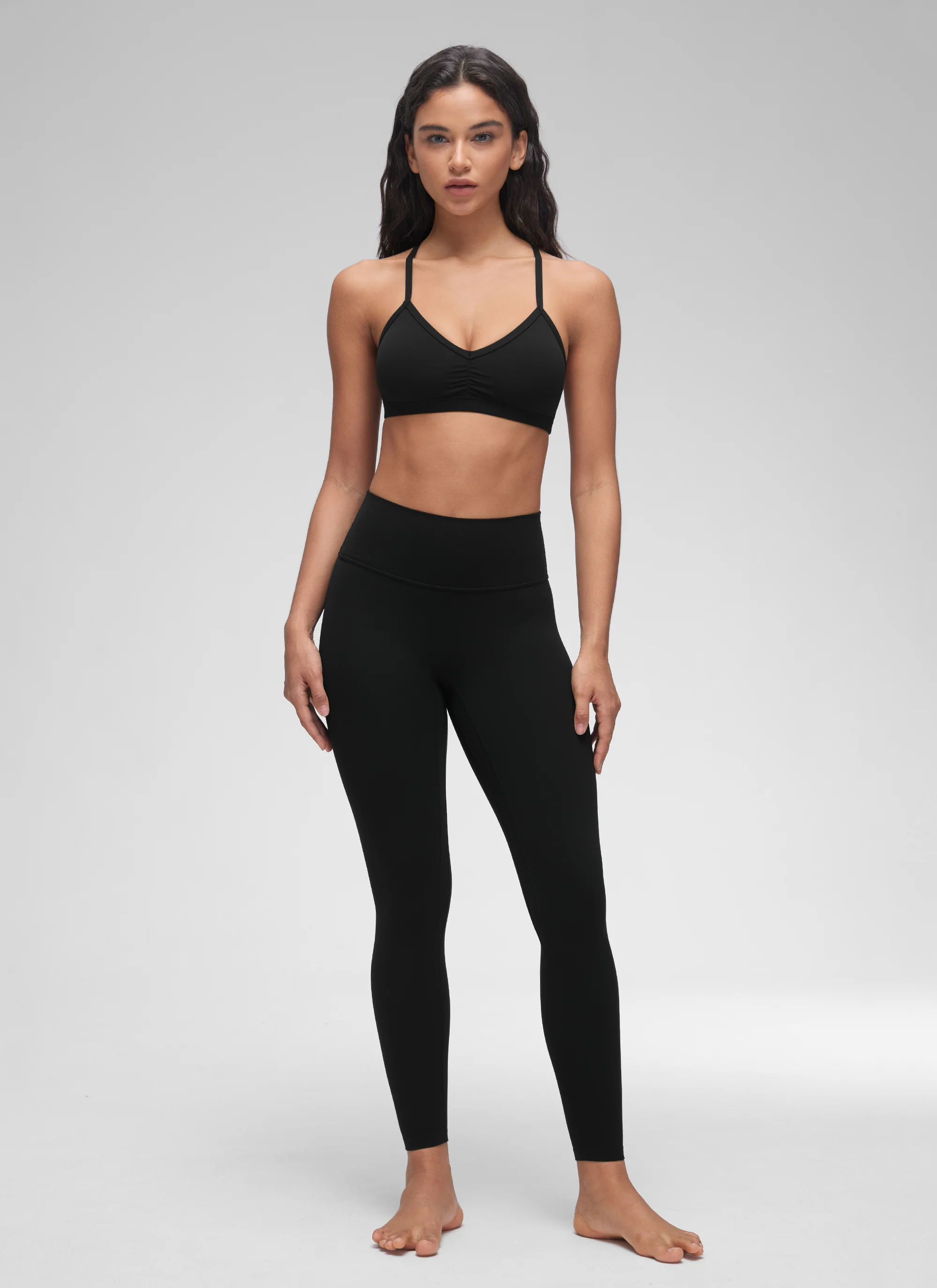 Butterluxe Sports Ruched V Neck Bra - Image 8