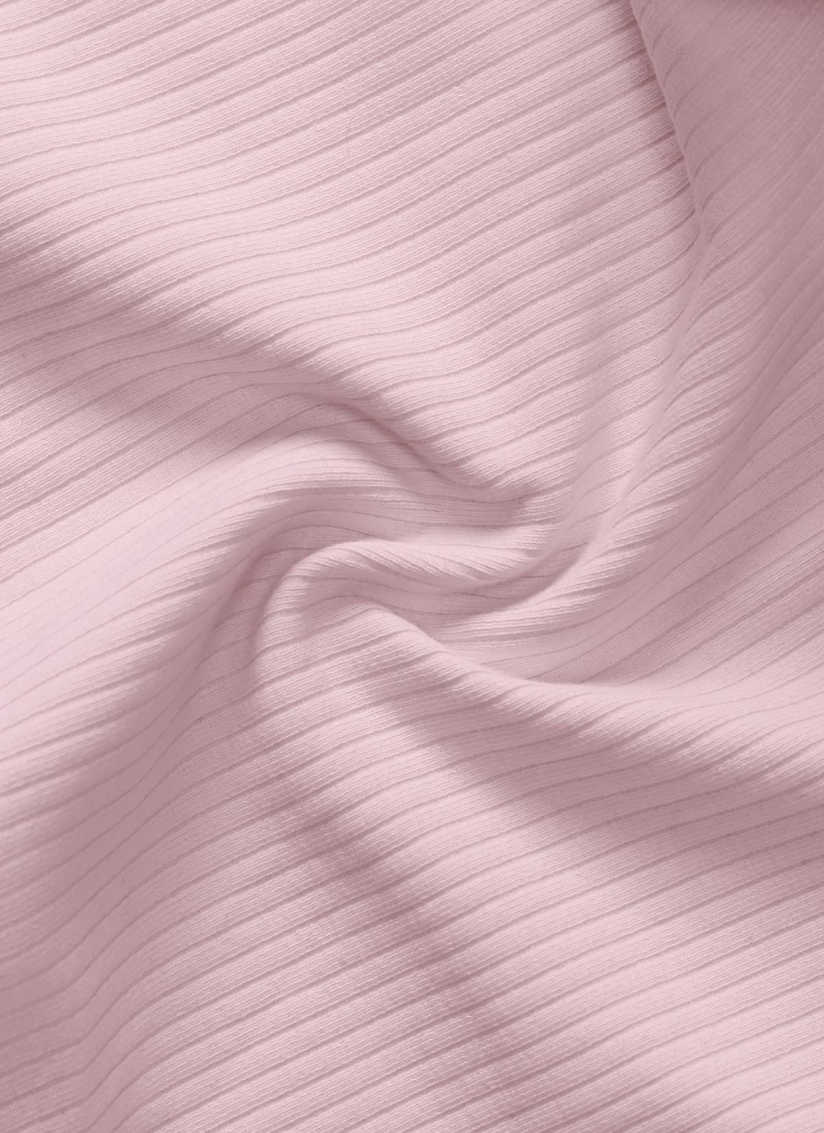 Ribbed Henley Neck Built in Bra Tank - Image 35