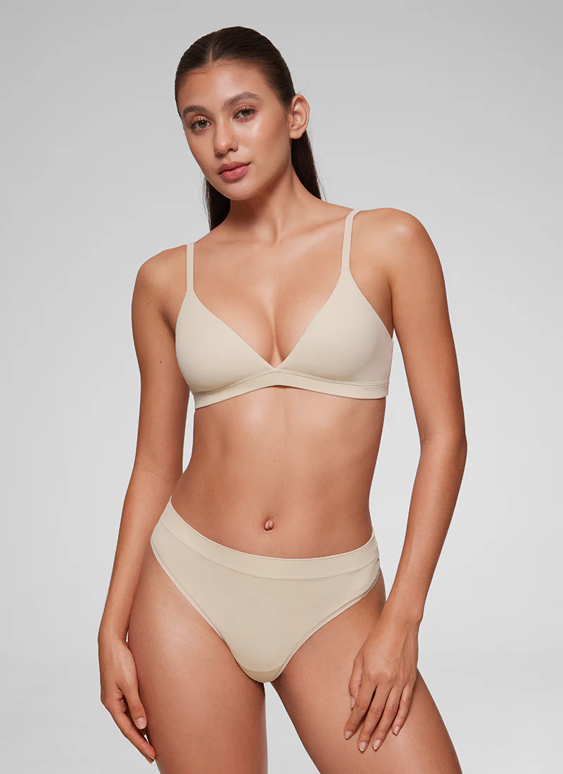 Softhold Double Lined Triangle Bralette - Image 17