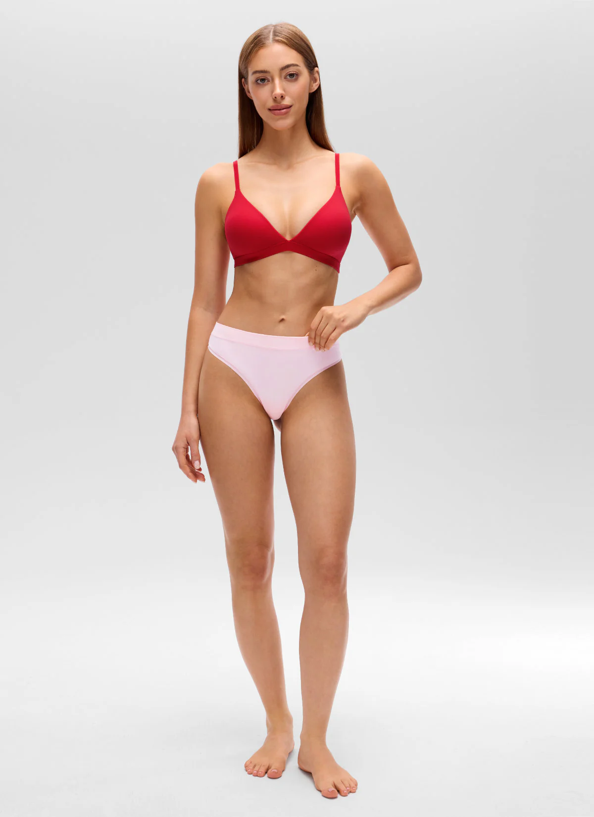 Softhold Double Lined Triangle Bralette - Image 4