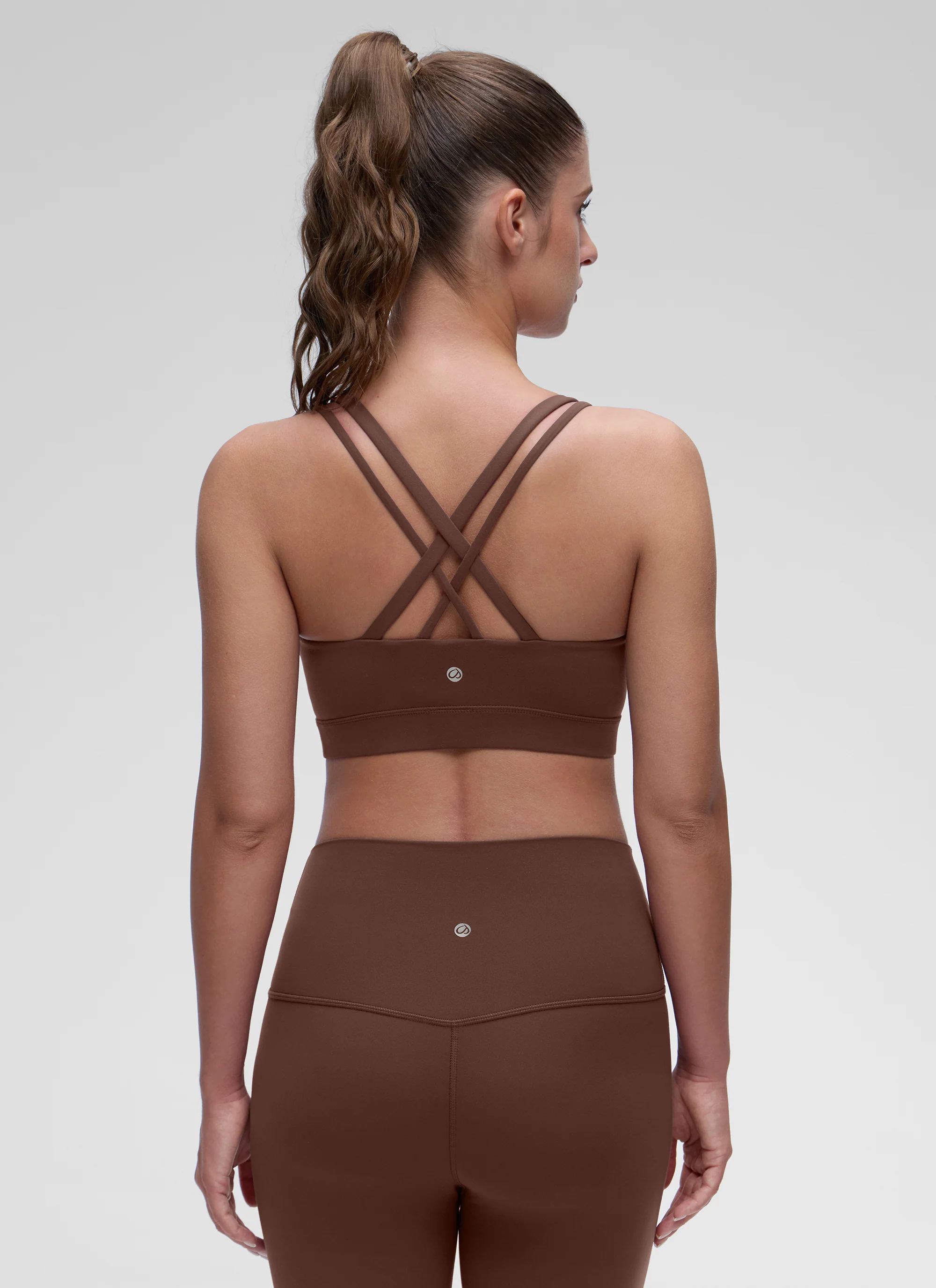 Butterluxe Mold U Neck Double Strap Sports Bra - Image 2
