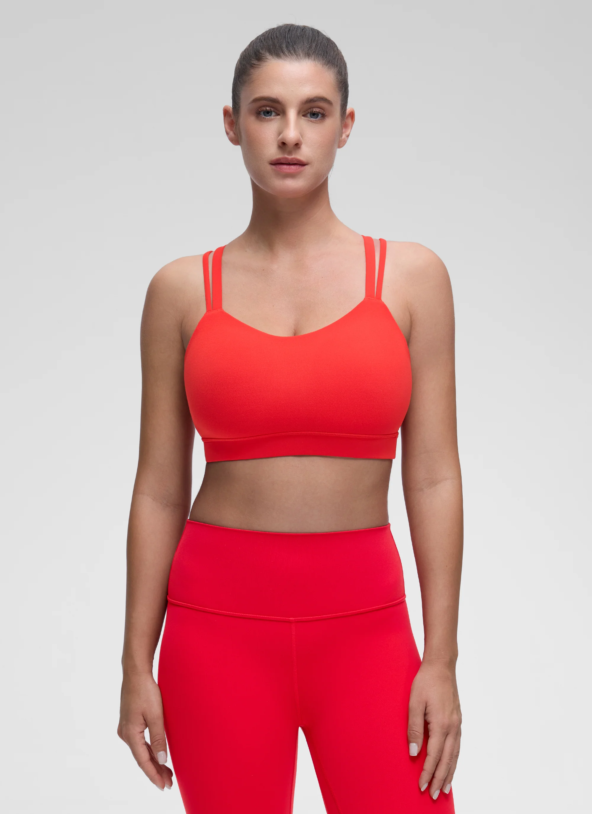Butterluxe Mold U Neck Double Strap Sports Bra - Image 22