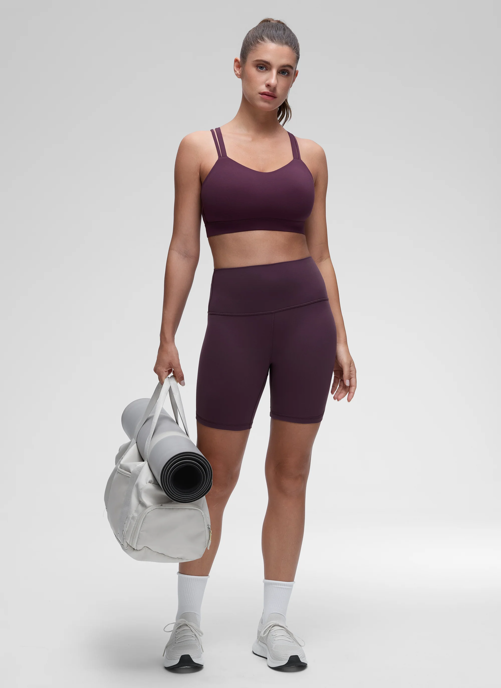 Butterluxe Mold U Neck Double Strap Sports Bra - Image 33