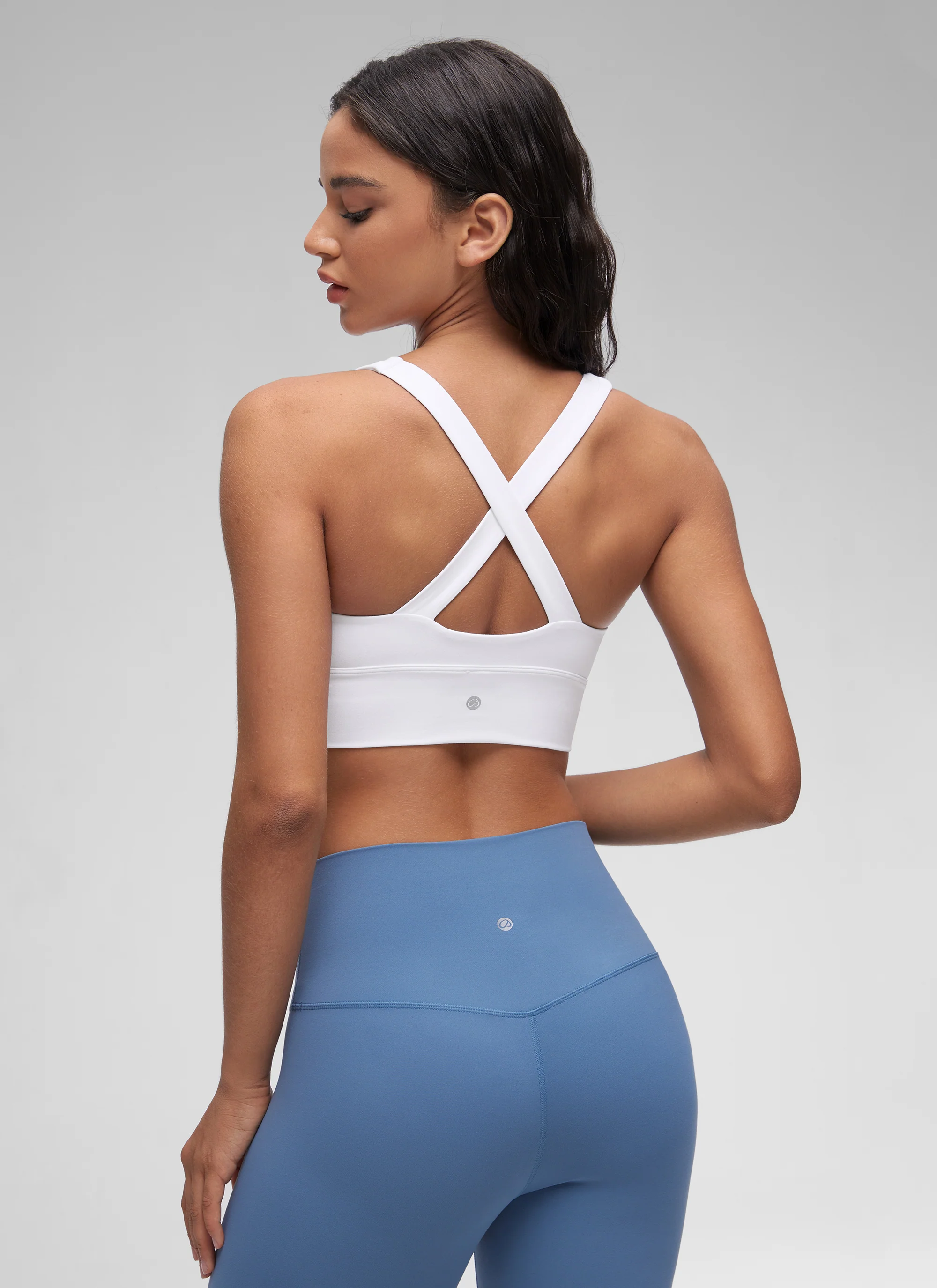 Butterluxe V Neck Ruched Longline Bras - Image 16