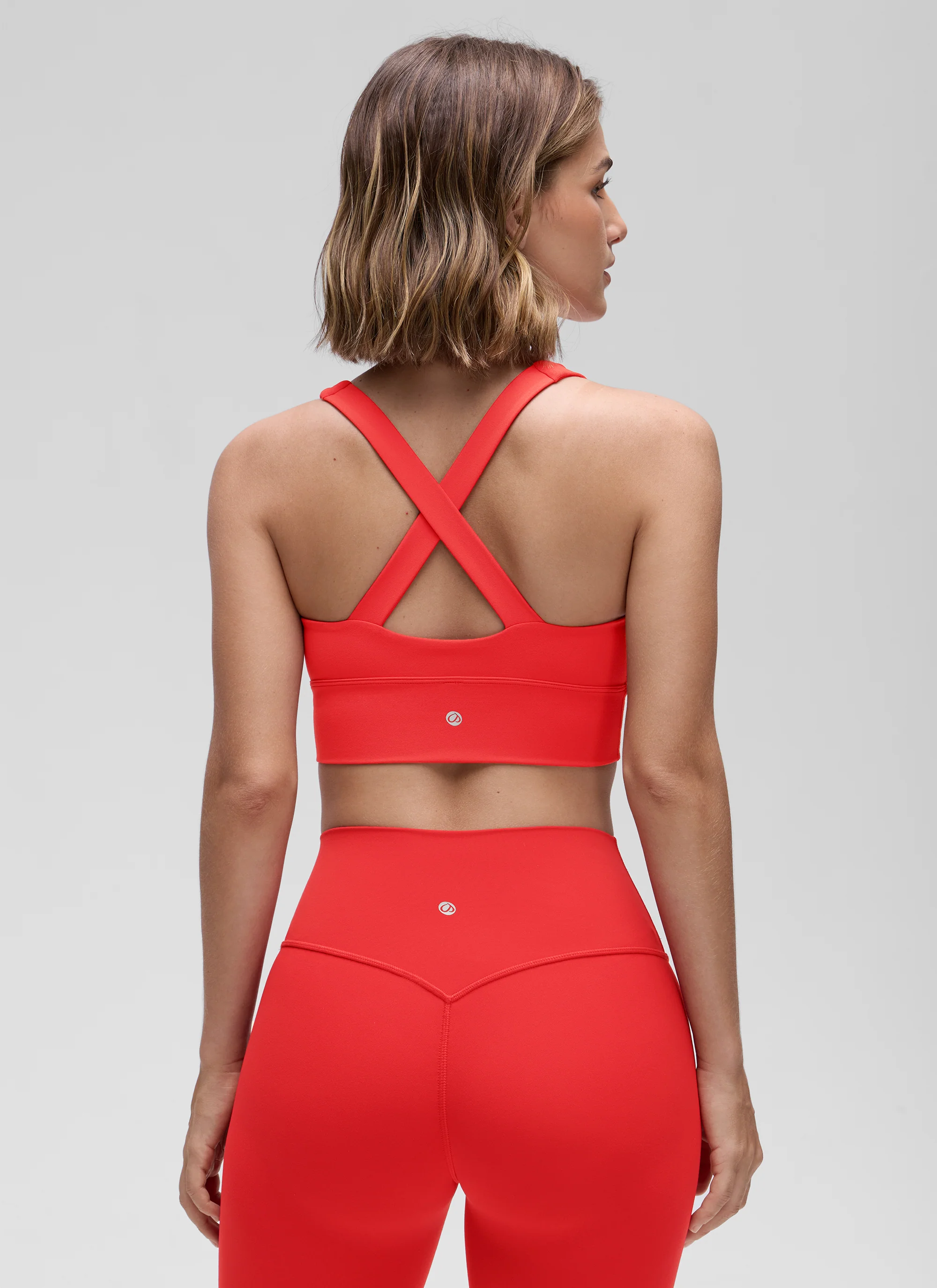 Butterluxe V Neck Ruched Longline Bras - Image 2