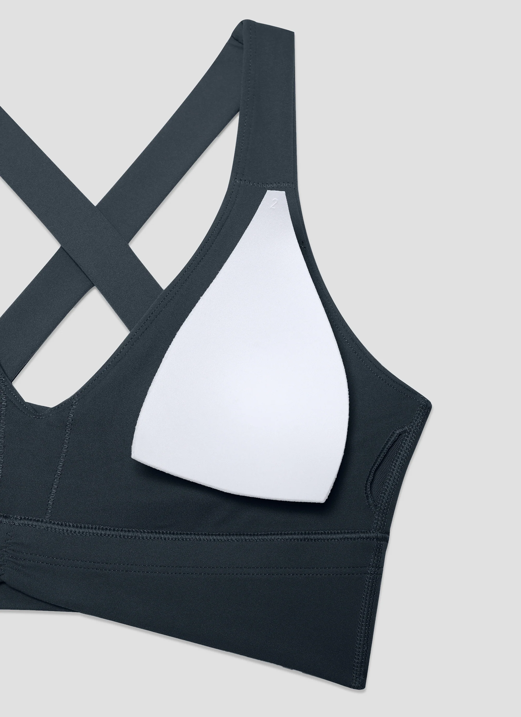 Butterluxe V Neck Ruched Longline Bras - Image 24