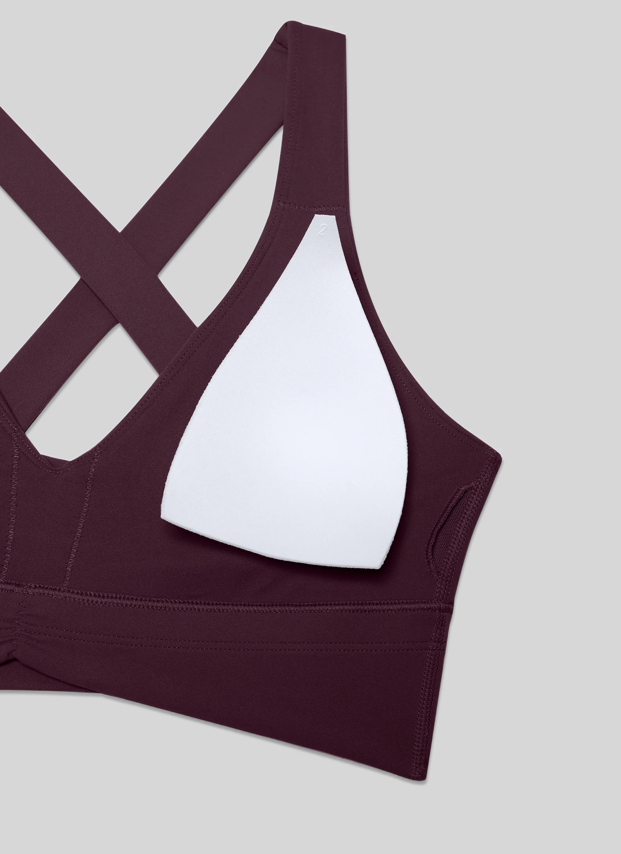 Butterluxe V Neck Ruched Longline Bras - Image 29