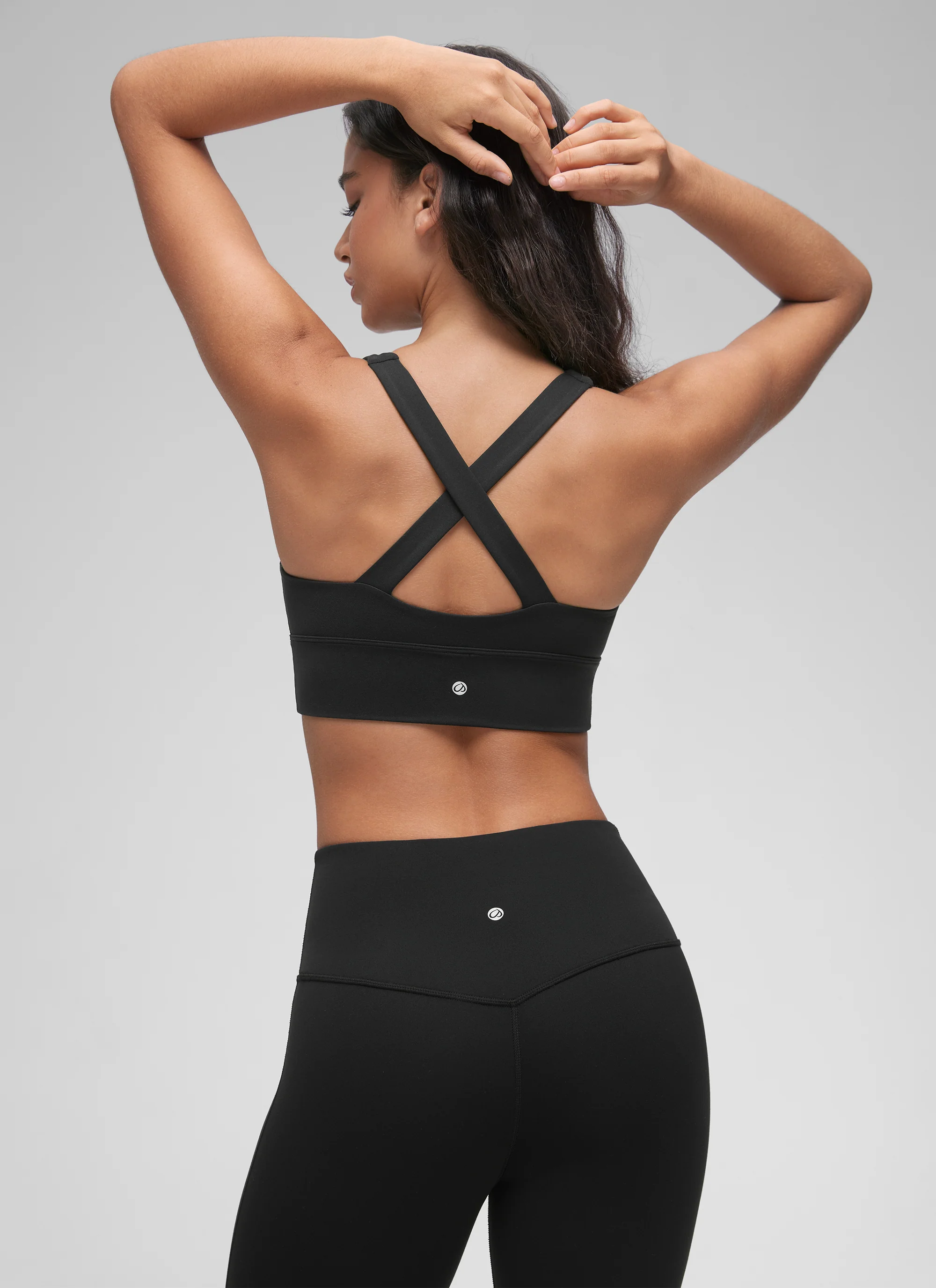 Butterluxe V Neck Ruched Longline Bras - Image 9