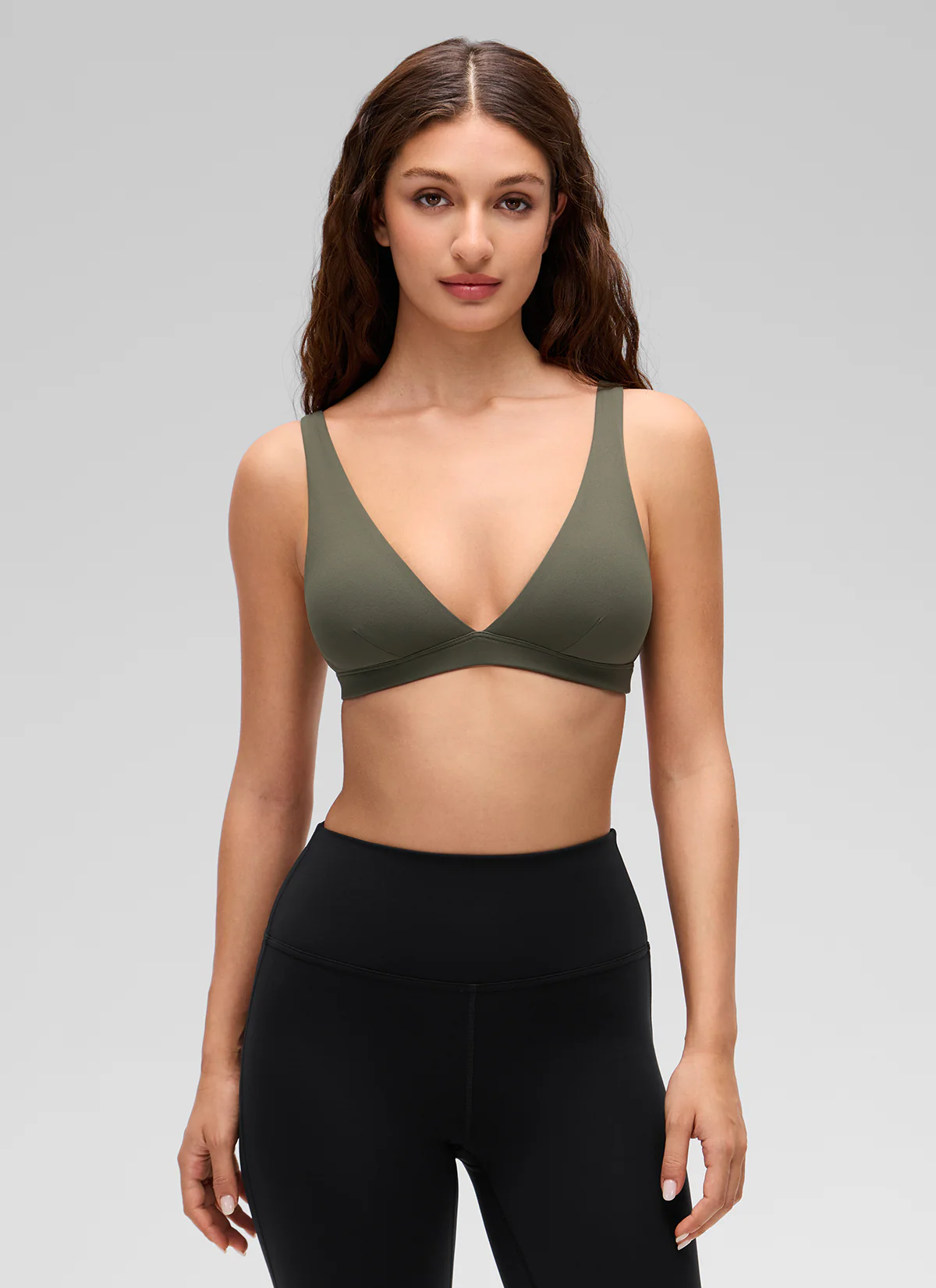 Butterluxe Soft Double Lined V Neck Sports Bra - Image 19