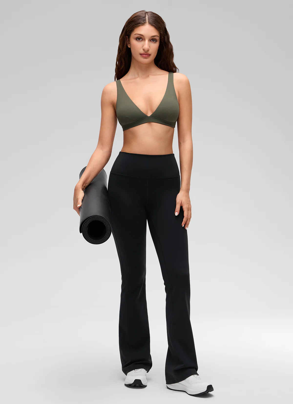 Butterluxe Soft Double Lined V Neck Sports Bra - Image 21