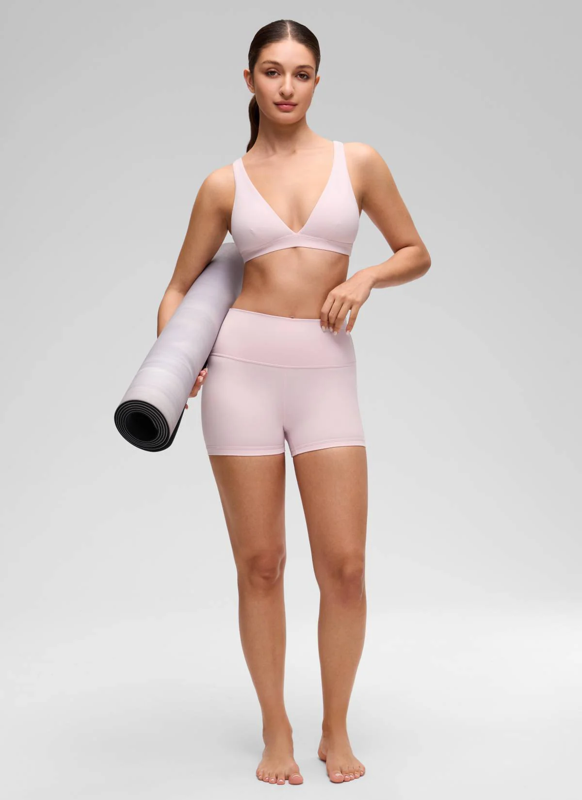 Butterluxe Soft Double Lined V Neck Sports Bra - Image 3