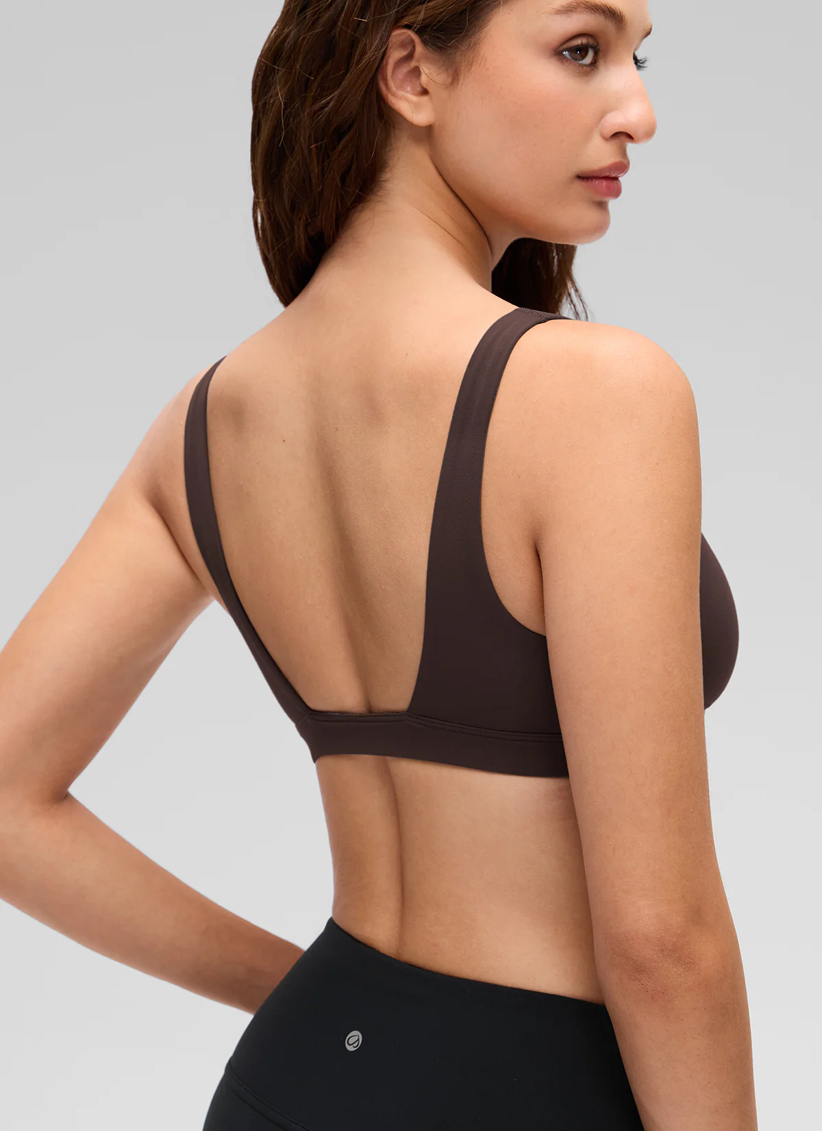 Butterluxe Soft Double Lined V Neck Sports Bra - Image 8