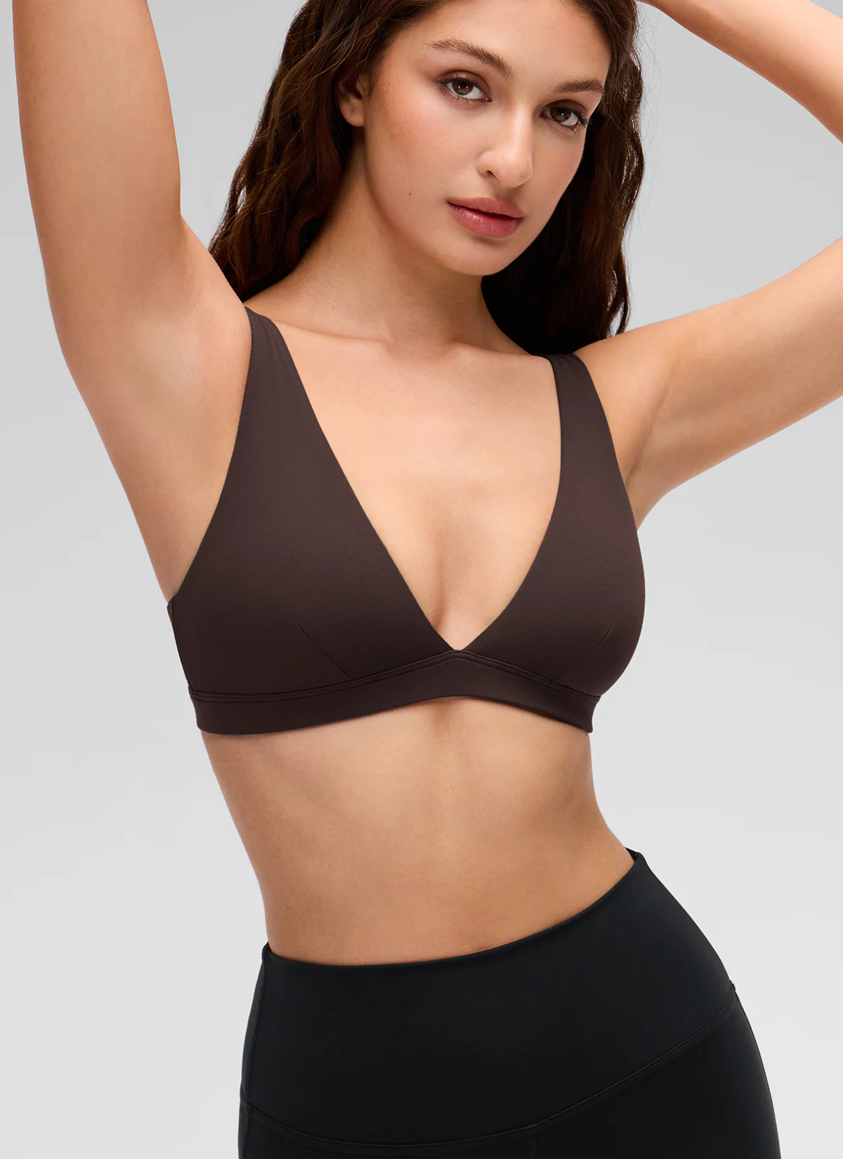 Butterluxe Soft Double Lined V Neck Sports Bra - Image 9