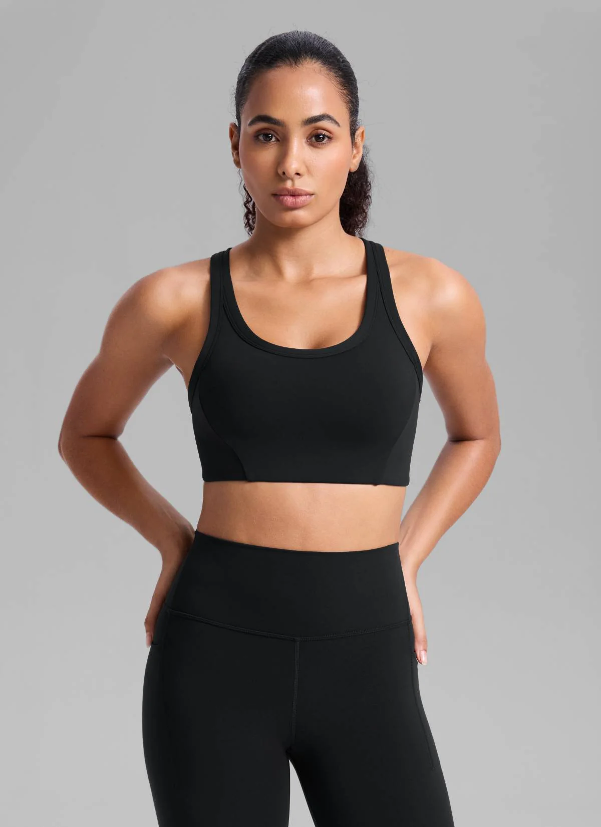 Butterbreeze U Neck Racerback Sports Bra - Image 14