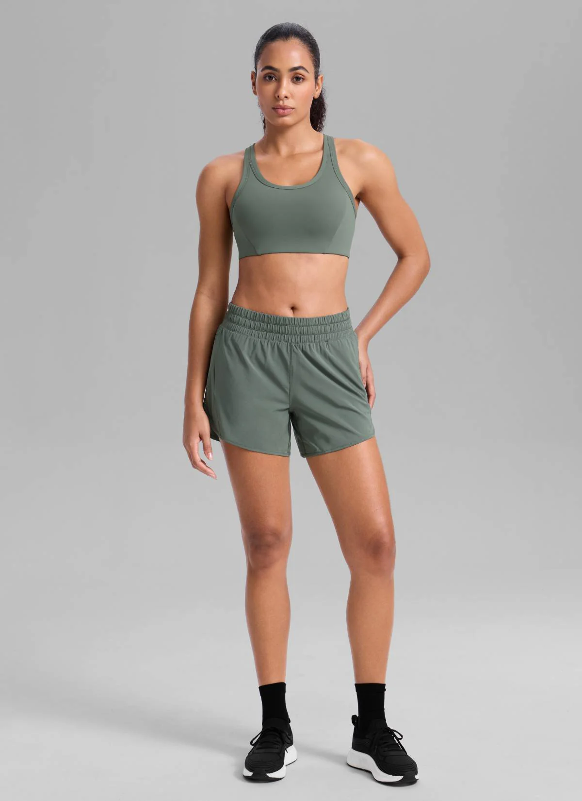Butterbreeze U Neck Racerback Sports Bra - Image 26
