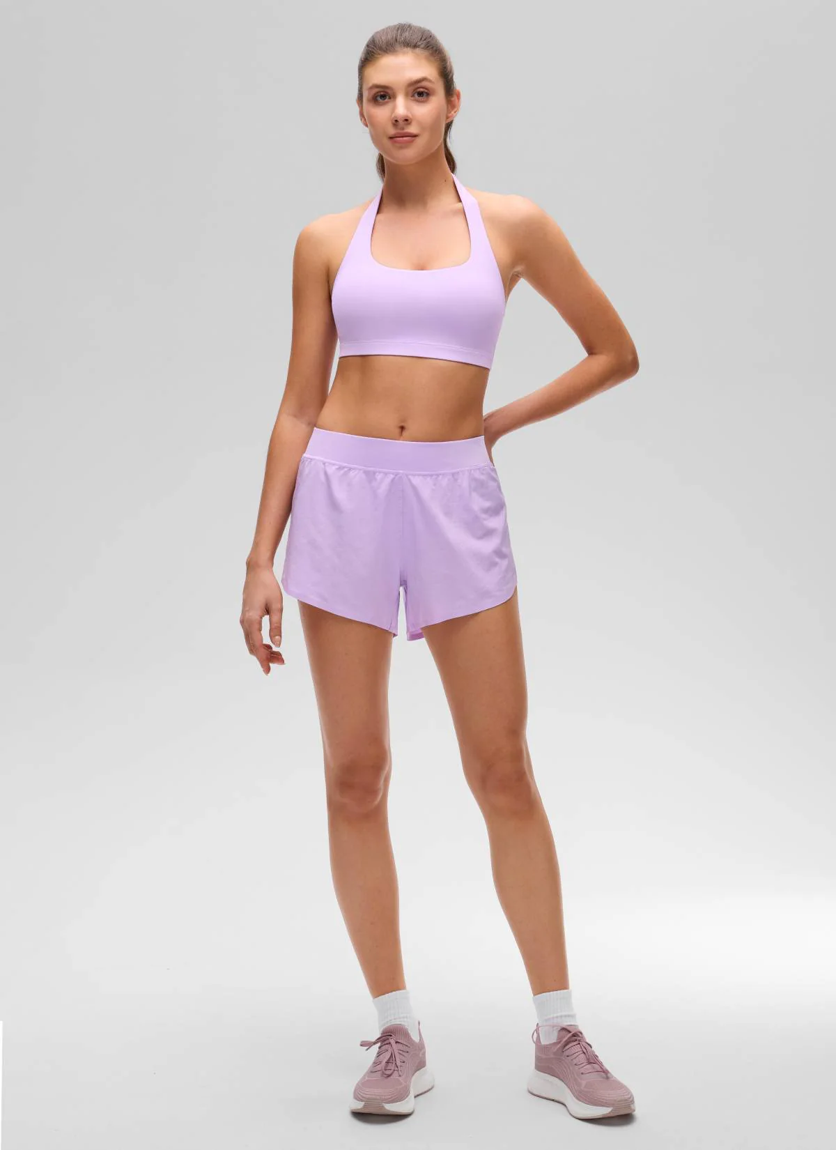 Butterluxe Scoop Neck Open Back Sports Bra - Image 14